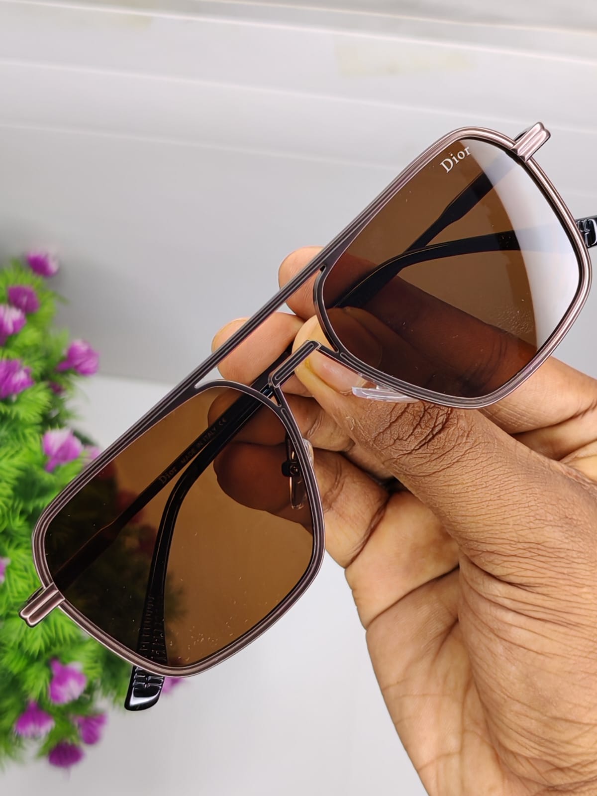 Premium Antique Silver sunglasses