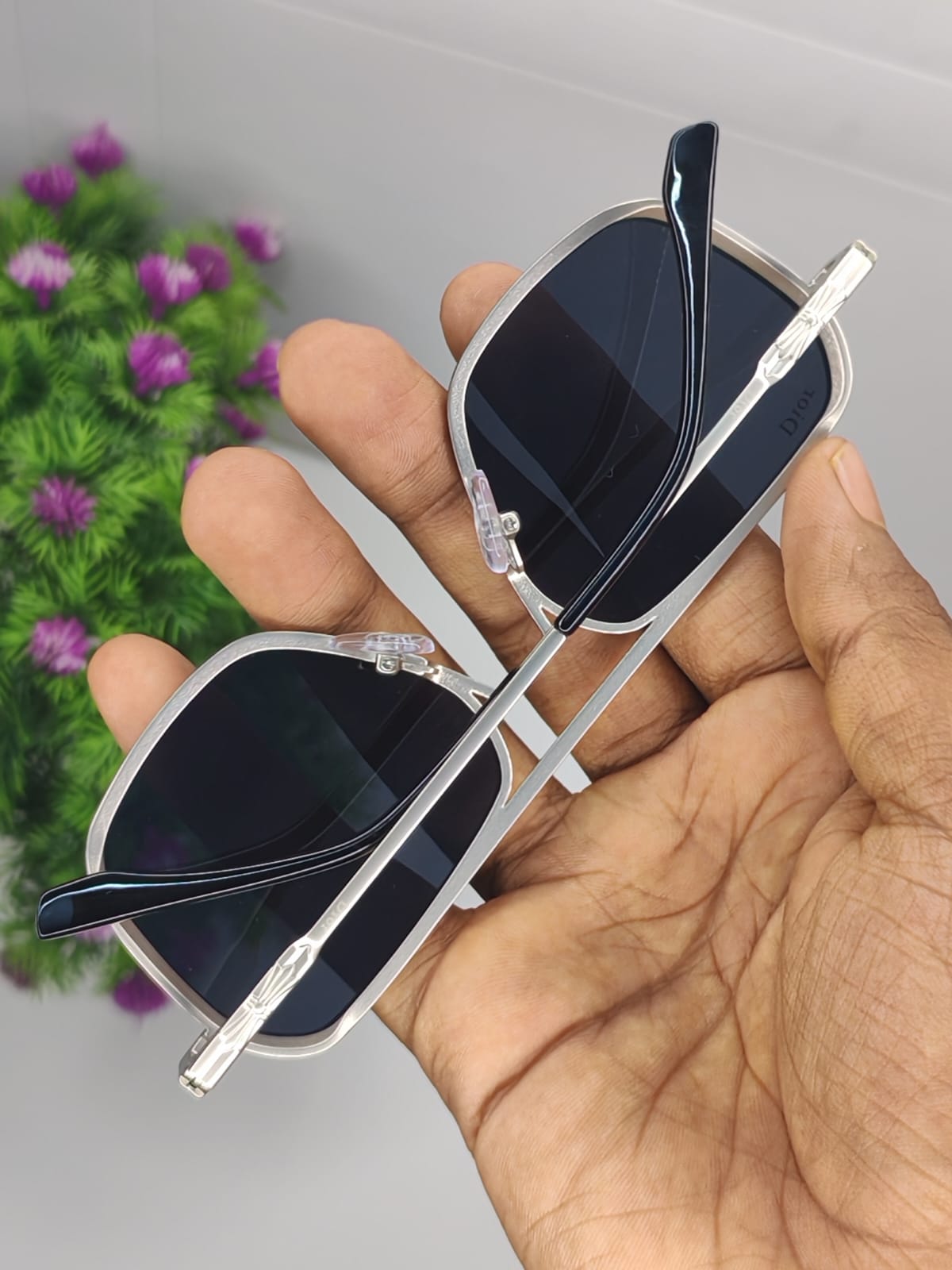 Premium Antique Silver sunglasses